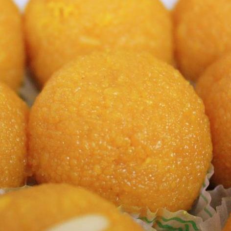 Motichoor Laddu (Vegan sweet)